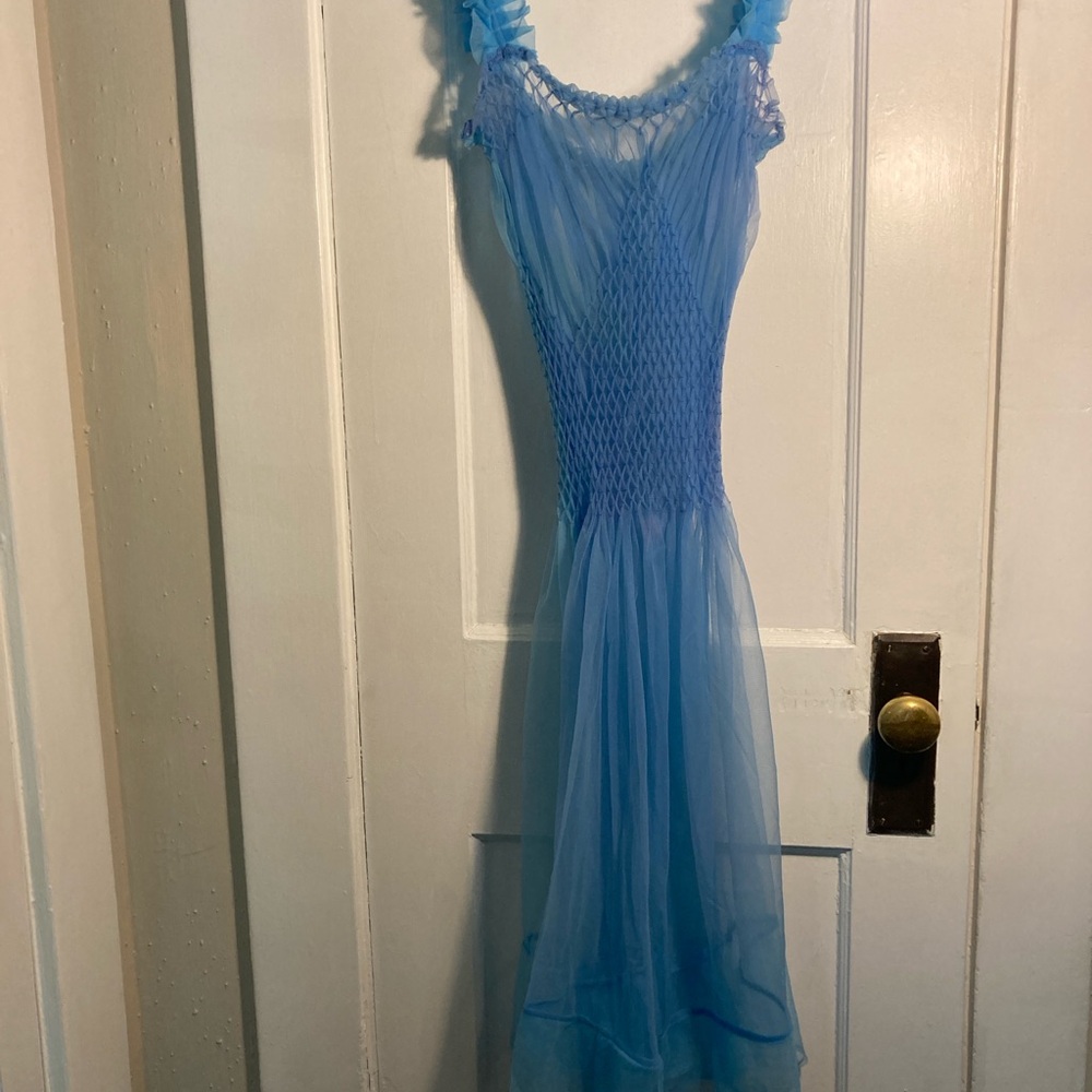 Vintage Rouched Slip Nighty